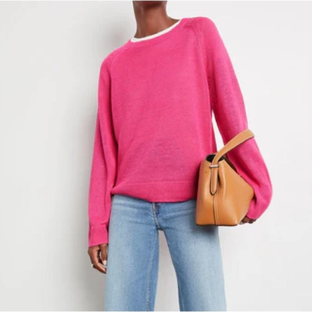 The Upside • Sirena hot pink sweater